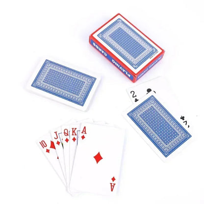 1} 100 Pcs Poker Card Set } 54 Card Deck для дорослих, класична настільна гра для розваг і касіно