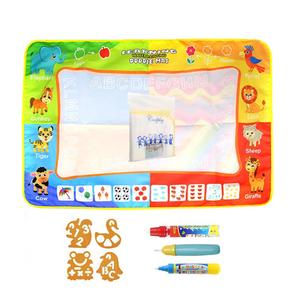 100x80CM Magic Water drawing Met ▸ Reusable Doodle Board Montesori Ovent Toy for Kids