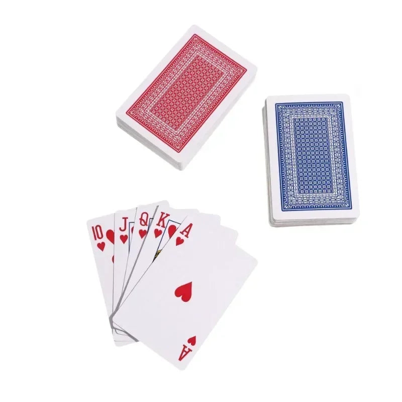 1} 100 Pcs Poker Card Set } 54 Card Deck для дорослих, класична настільна гра для розваг і касіно