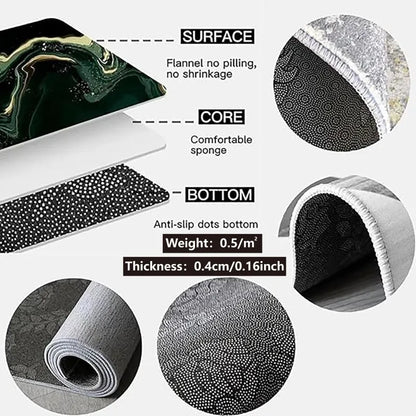 VIKAMA Председатель отделения Mat – Анти-скользкий, стойкий коврик для защиты нижнего этажа дома и офиса