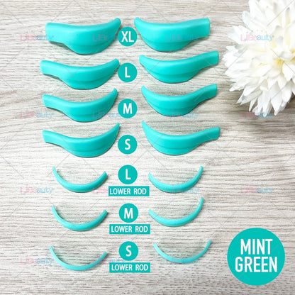 Libeauty 7 Paris Reusable Lash Lift Shield Pads – Silicone Eyelash Curler & Curling Iron Accessories, Makeup Tool