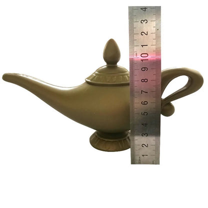 Aladdin Genie Lamp Prop - Vintage Decorative Teapot, Retro Magic Lamp Ornament на Хэллоуин, рождественское и вечернее украшение
