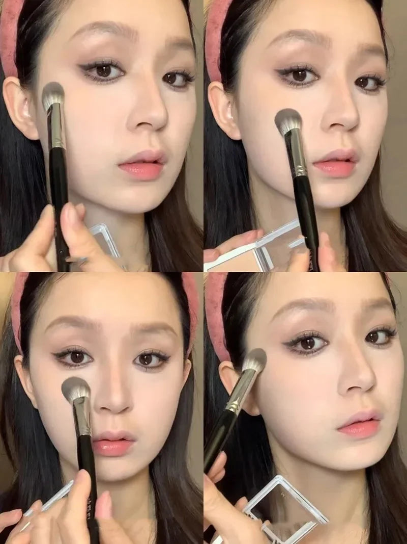 1/2PCs Each heart Blusher } Малий плоский пензель для Powder, Cream і Рідкий Blush