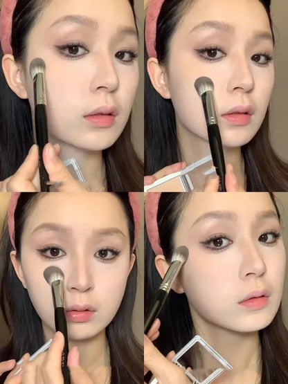 1/2PCs Each heart Blusher } Малий плоский пензель для Powder, Cream і Рідкий Blush