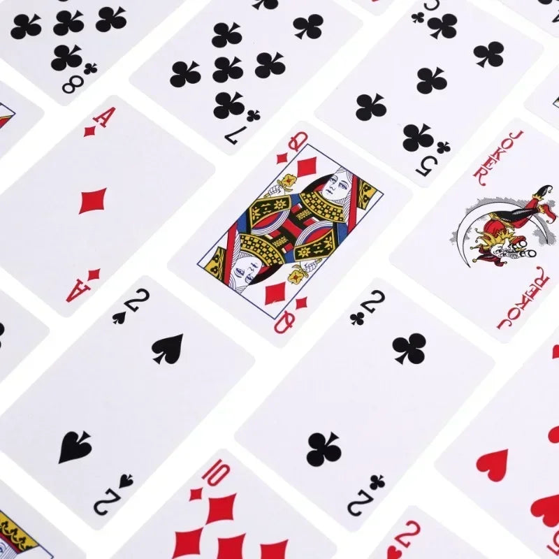 1} 100 Pcs Poker Card Set } 54 Card Deck для дорослих, класична настільна гра для розваг і касіно