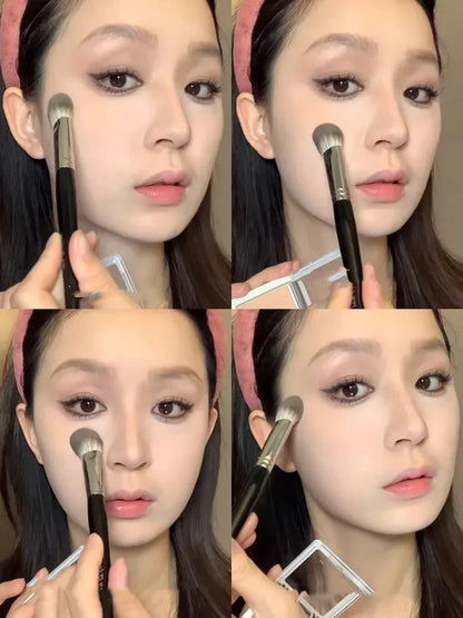 1/2PCs Each heart Blusher } Малий плоский пензель для Powder, Cream і Рідкий Blush