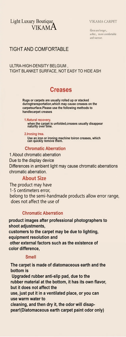 VIKAMA Председатель отделения Mat – Анти-скользкий, стойкий коврик для защиты нижнего этажа дома и офиса