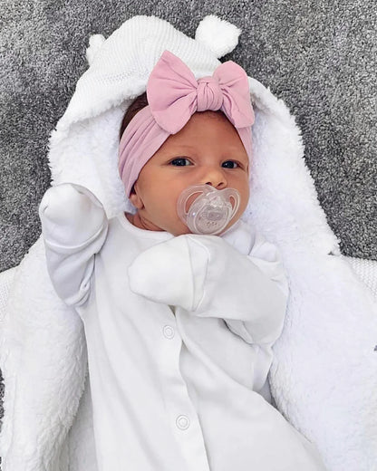 1 Pc Chain Nyon Hescarf  сягаючи квіткову голову пов'язану з новонародженими дівчатами, Toddler Elsical Wine Turban