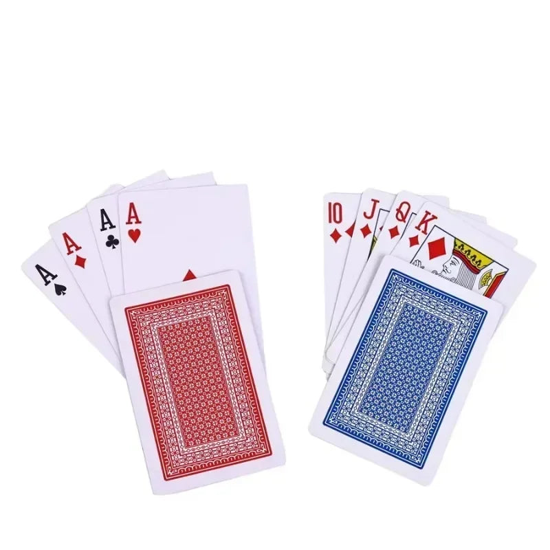 1} 100 Pcs Poker Card Set } 54 Card Deck для дорослих, класична настільна гра для розваг і касіно